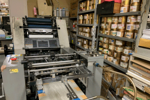 オフセット印刷機 ハマダ RS34LⅡ A版4裁の画像